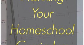 Planning Your Homeschool Curriculum