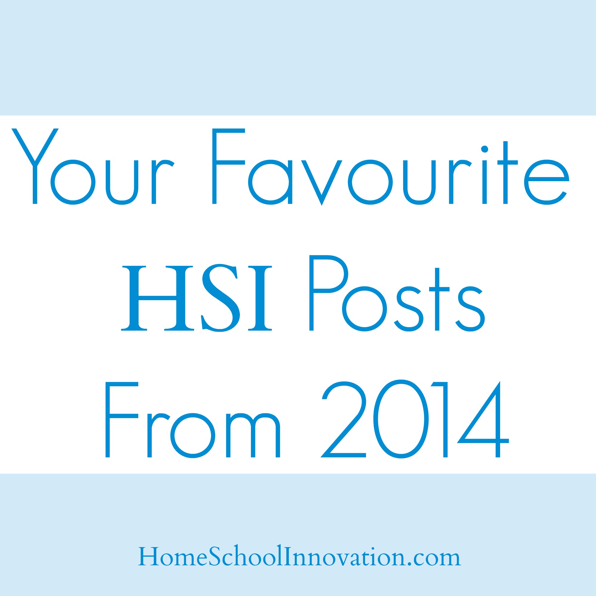 Your Favourite HSI Posts from 2014