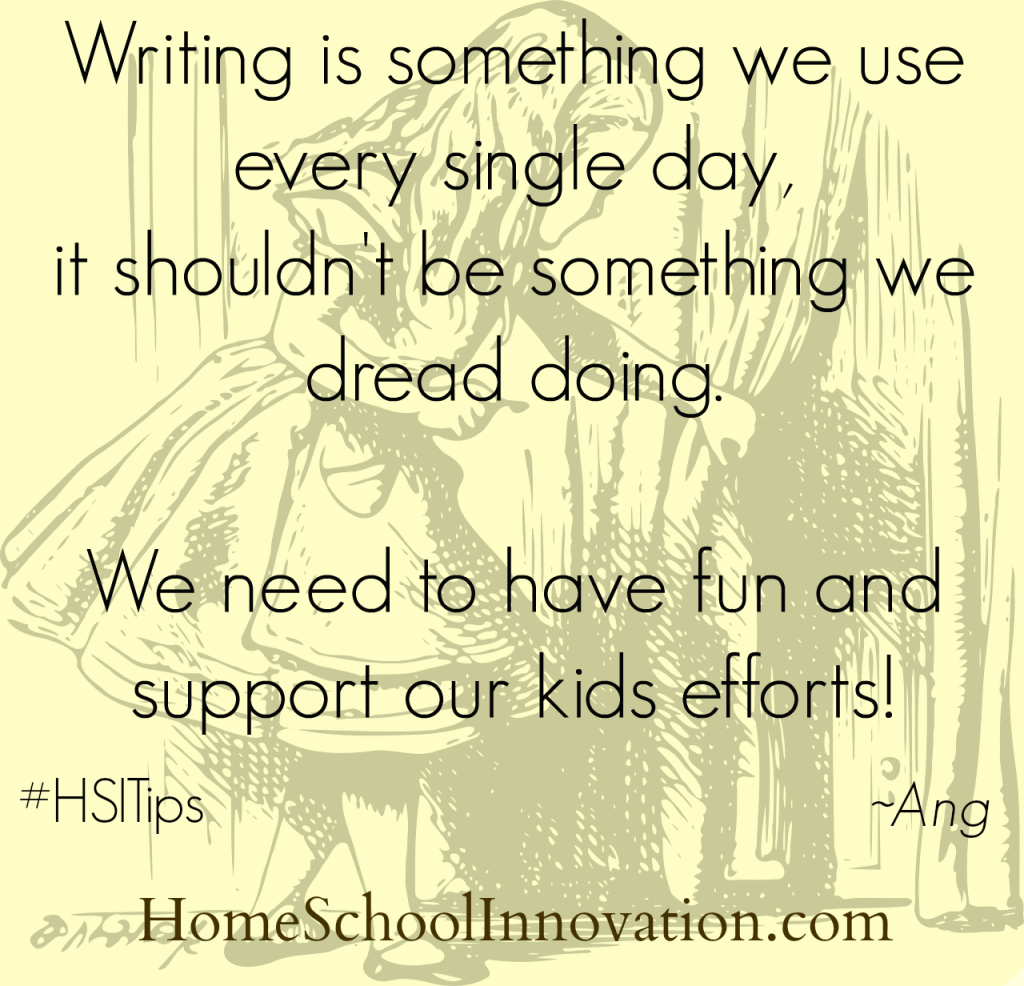 Homeschool Writing Lessons